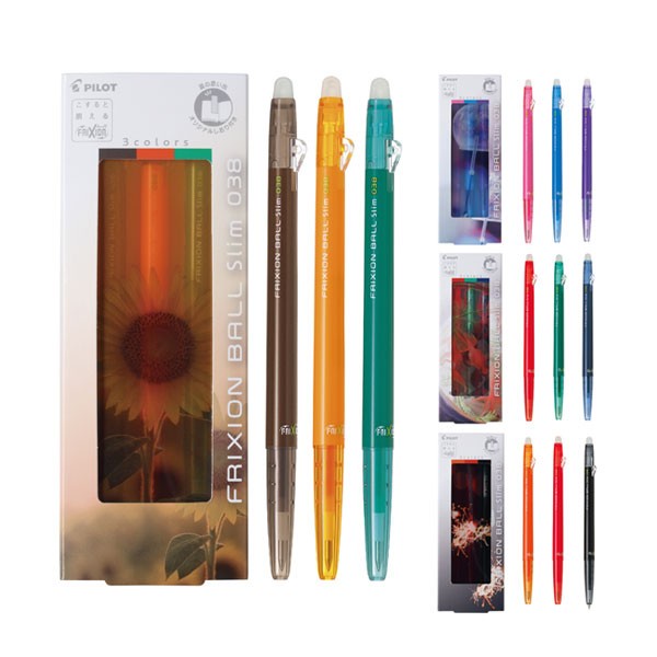 

Ballpoint Pilot Frixion Slim Summer Series Erasable Gel Ink Pen 0.38Mm Tinta Bisa Dihapus Limited