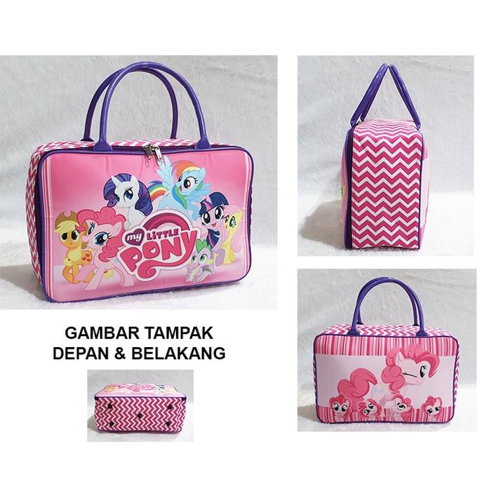 Tas Travel Kanvas Koper Anak Tas Jinjing Tempat Baju Anak Gambar LUCU - TRAVEL BAG PILIHAN LENGKAP