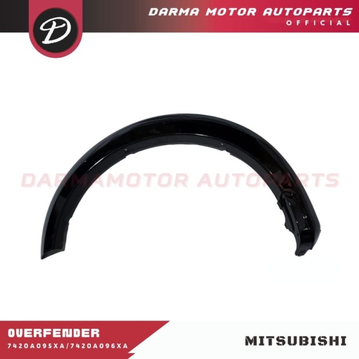 Cover Fender Spakbor Pajero Sport Dakar Tahun 2009-2015 Asli Ori Depan