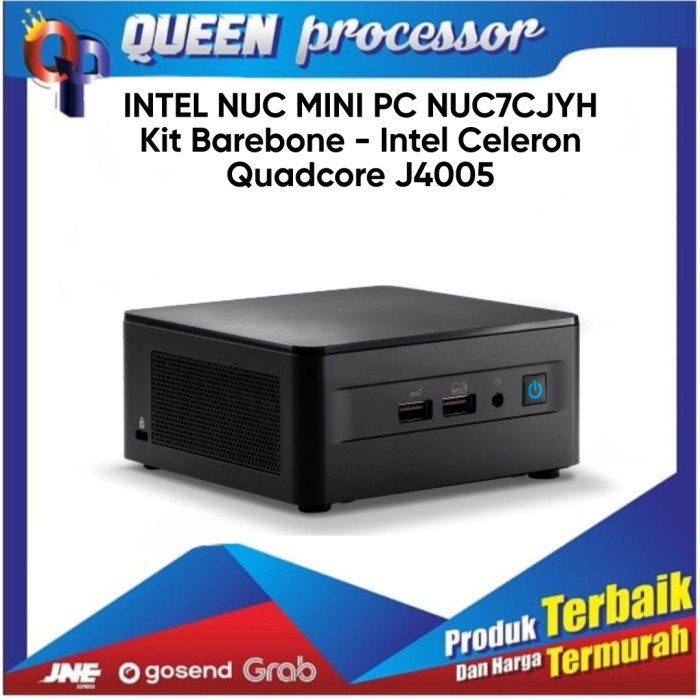 INTEL NUC MINI PC NUC7CJYH KIT BAREBONE - INTEL CELERON QUADCORE J4005