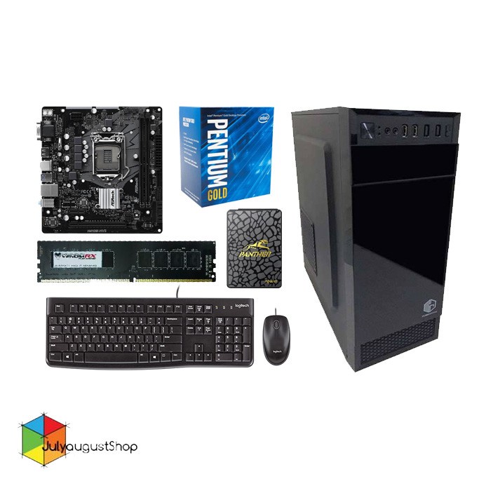 PC Rakitan For Office / Kantor / Student - Intel Pentium Gold G6400