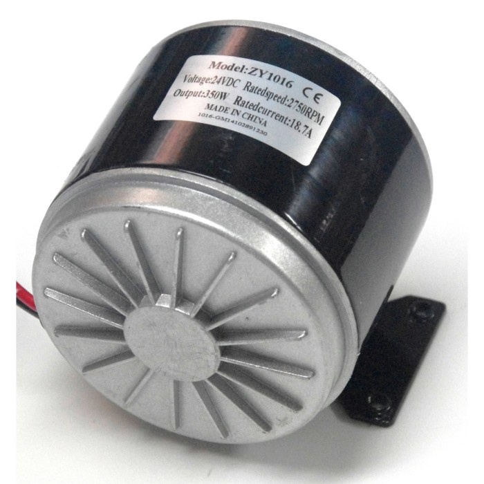 READY.. DINAMO MOTOR FOR ELECTRIC BIKE MY1016Z3-350W 24V PULLEY MOTOR (7056)