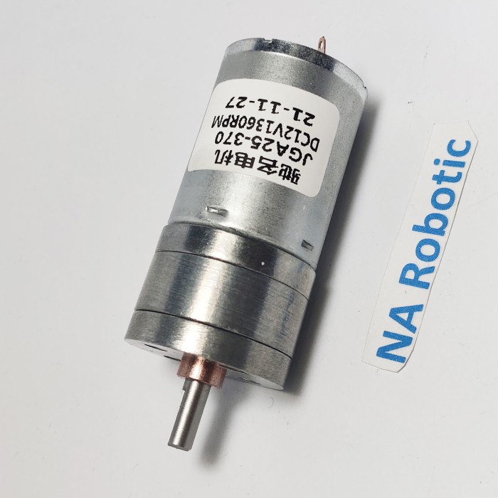 PROMO.. MOTOR DC 25GA370 12V 1360RPM