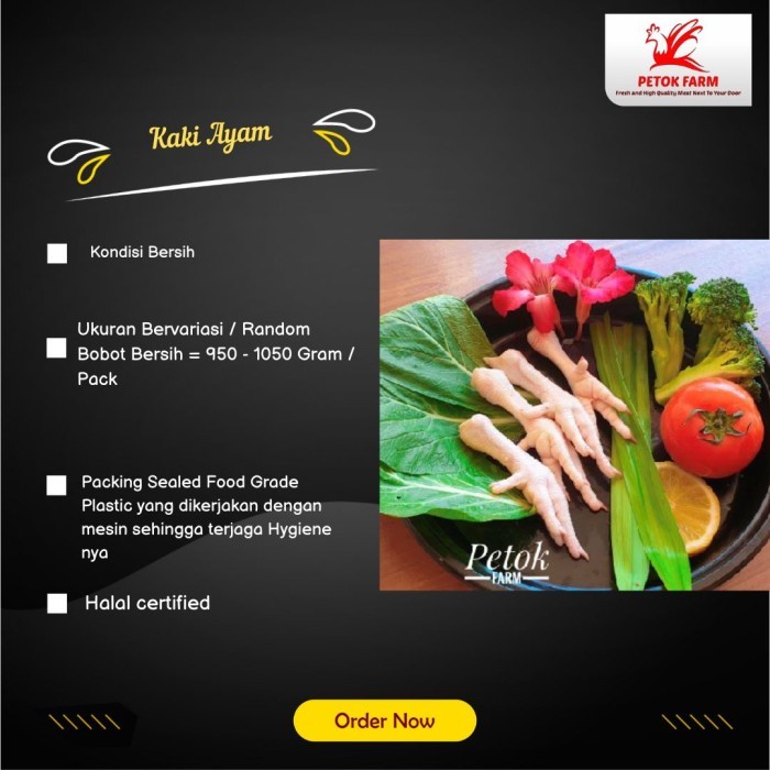 

(TopSeller) Kaki Ayam / Chicken Paw