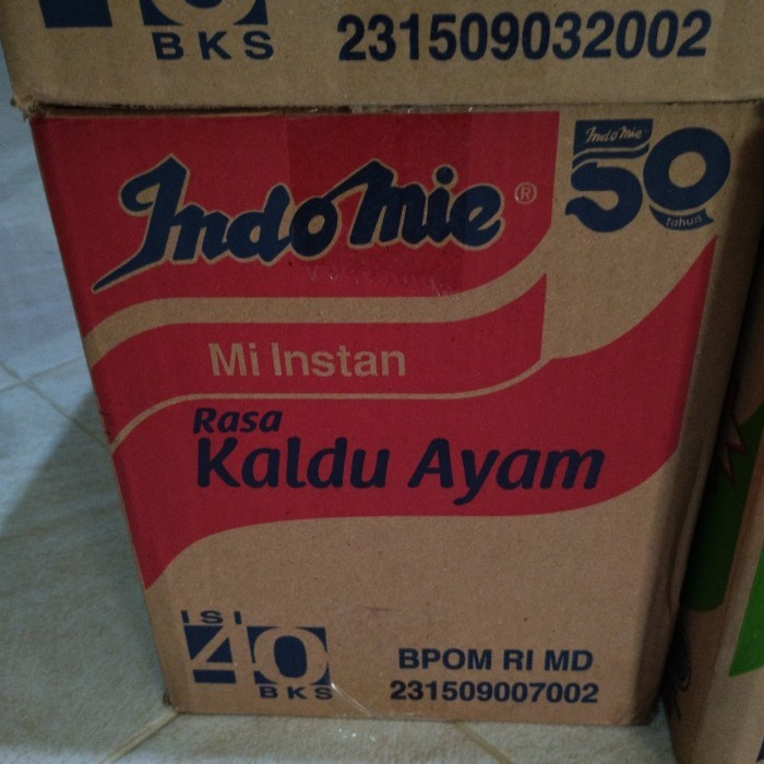 

(TopSeller) Indomie Kaldu ayam / Ayam bawang / Soto / Kare - 1 karton (isi 40 pcs)