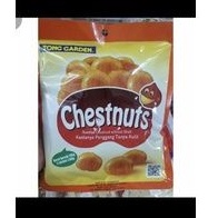 

A Chesnuts Tong Garden Kacang Kastanye Panggang Chestnuts Lakci