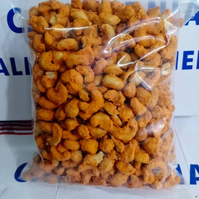 

A Kacang Mede Rasa Mete Goreng (Pedas,Crispy,Thailand,Madu,Wijen) 1Kg