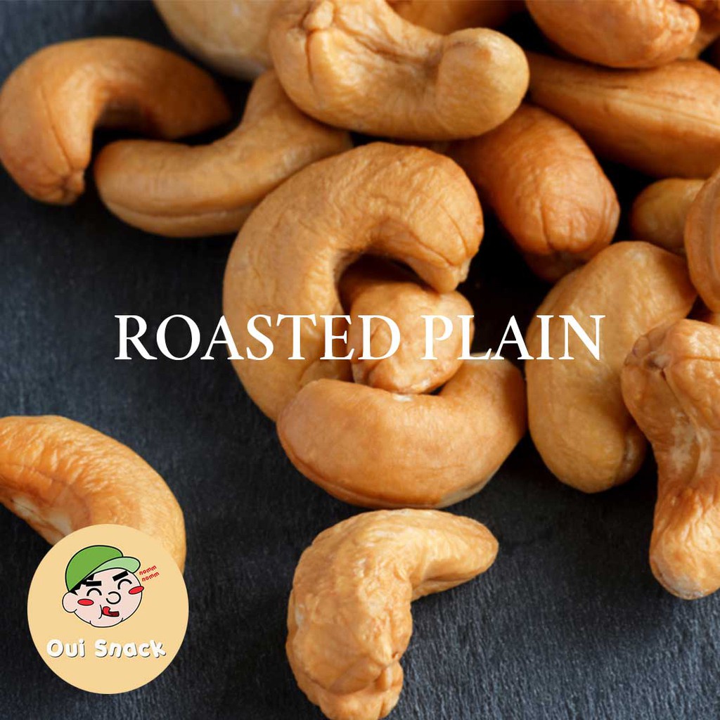 

A Kacang Mede Panggang Tawar - Mete Roasted Original Plain 200Gr (Vegan Friendly) Oui Snack