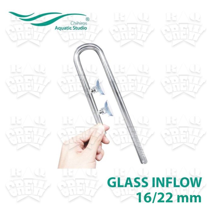 TERBARU.. LILY PIPE GLASS LILY PIPE INFLOW LILY PIPE INLET AQUASCAPE 16MM
