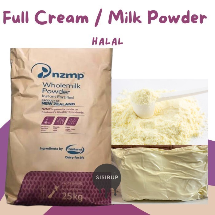 

(TopSeller) SUSU BUBUK HALAL 1 KG / Susu Full Cream / Milk Powder