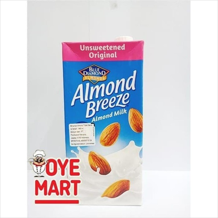 

(TopSeller) BLUE DIAMOND ALMOND BREEZE UNSWEETENED ORIGINAL 946ML / ALMOND SUSU /HARGA