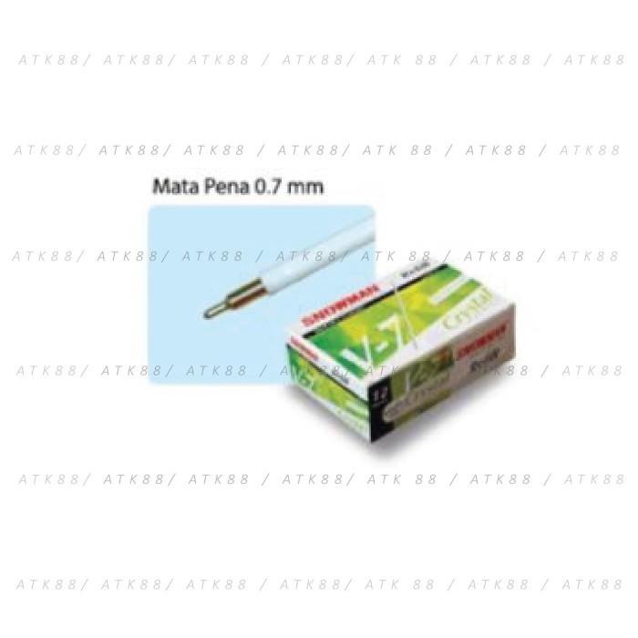 

Pulpen Snowman V7 12 Pcs / Ballpoint Cetek 1 Box / 1 Lusin