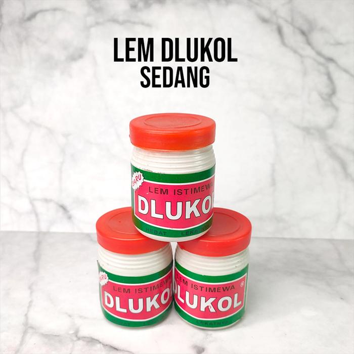 

1Pc Lem Colek Dlukol Medium / Lem Kertas / Lem Serbaguna / Lem Murah Dlukol