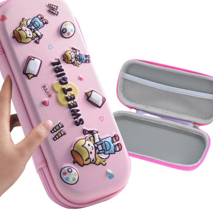 

Kotak Pensil Anak 3D Tempat Alat Tulis Anak Sekolah Tk / Sd 3D Bahan Eva Karet