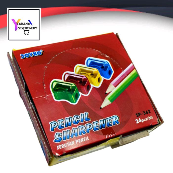 

Rautan Serutan Pensil Joyko Sp-362 Model Roti Isi 24Pcs Stationery