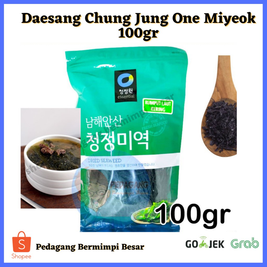 

A Daesang Chung Jung One Miyeok 100Gr Korean Dried Seaweed