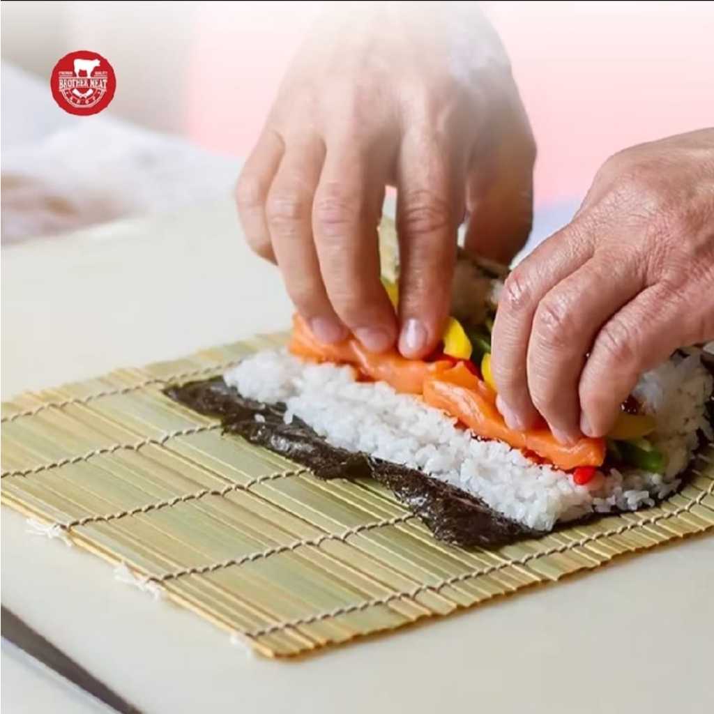 

A Sushi Nori Roasted Seaweed Rumput Laut Panggang Korea Isi 5/10/20/50 Lembar Halal