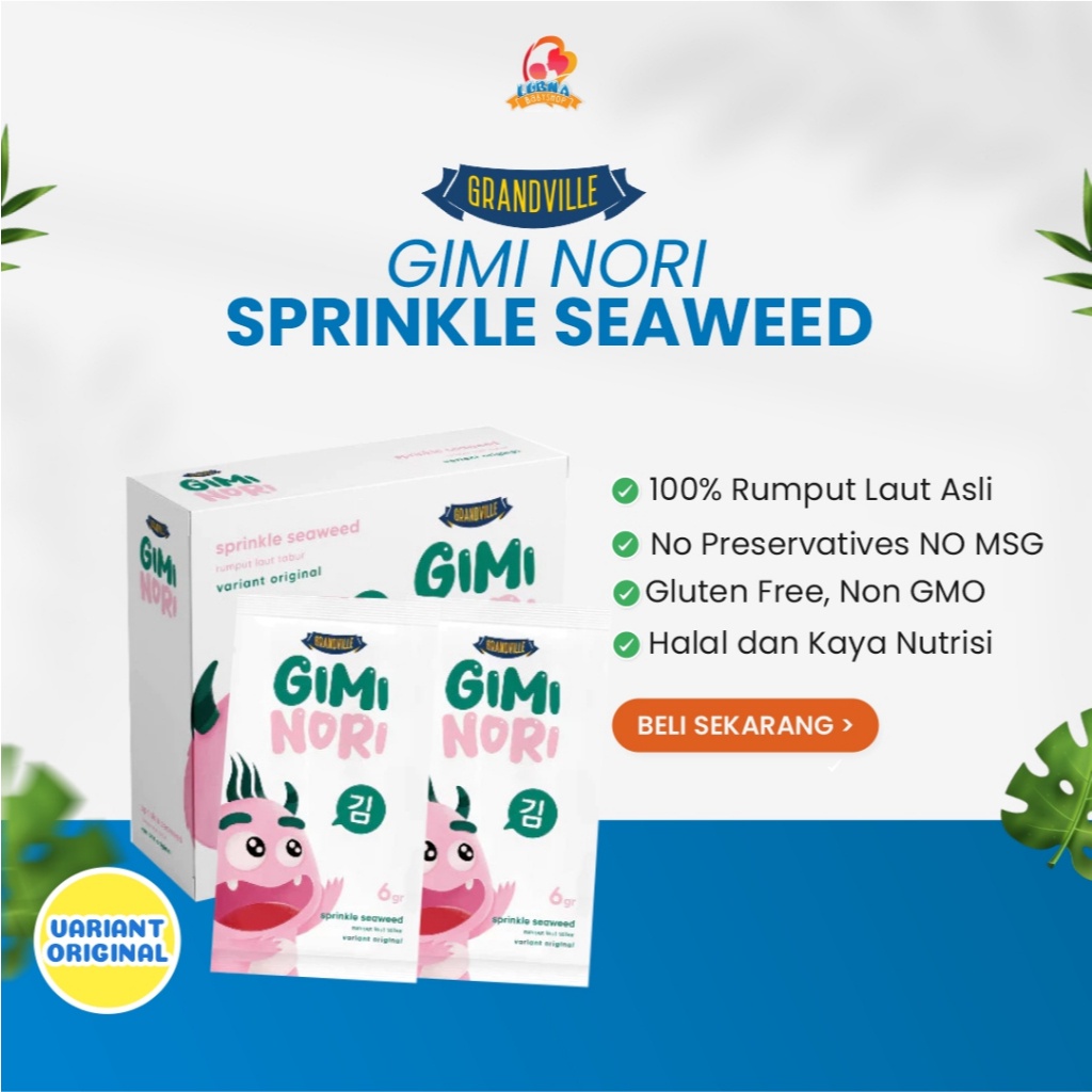 

A Grandville Gimi Nori Rumput Laut Original Tabur Floss Single Pack