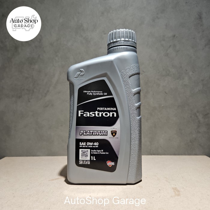 OLI PERTAMINA FASTRON PLATINUM 0W-40 1 LITER ORIGINAL