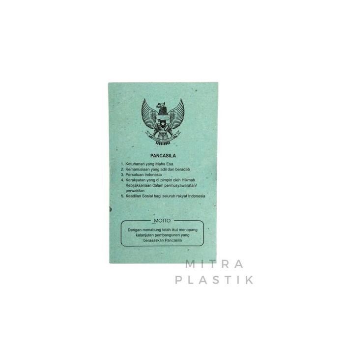 

pintar- isi 100pcs Buku Tabungan Kecil Buku Tabungan Sekolah Default Spesifikasi