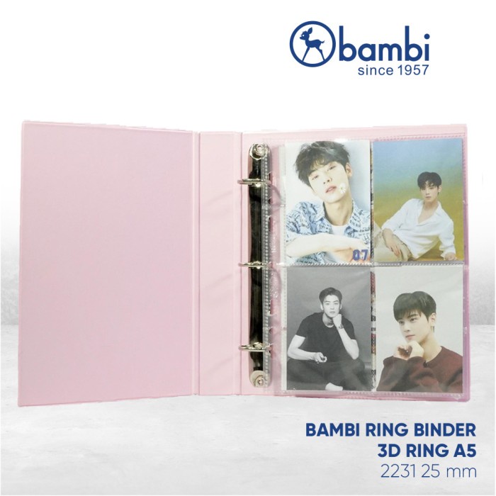 

pintar- Bambi Ring Binder 3 Ring A5 25 mm - 2231