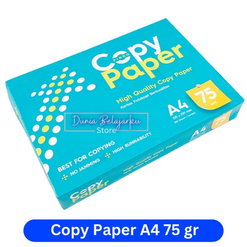 

pintar- Kertas HVS A4 75 gr Copy Paper / HVS A4 CPB / 1 RIM 500 Lembar