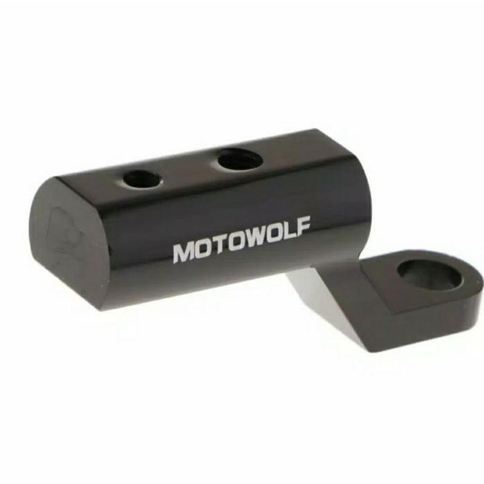 SALE TERHOTT MOTOWOLF BREKET DUDUKAN LAMPU TEMBAK SPION MOTOR UNIVERSAL NMAX AEROX LEXI VARIO BEAT