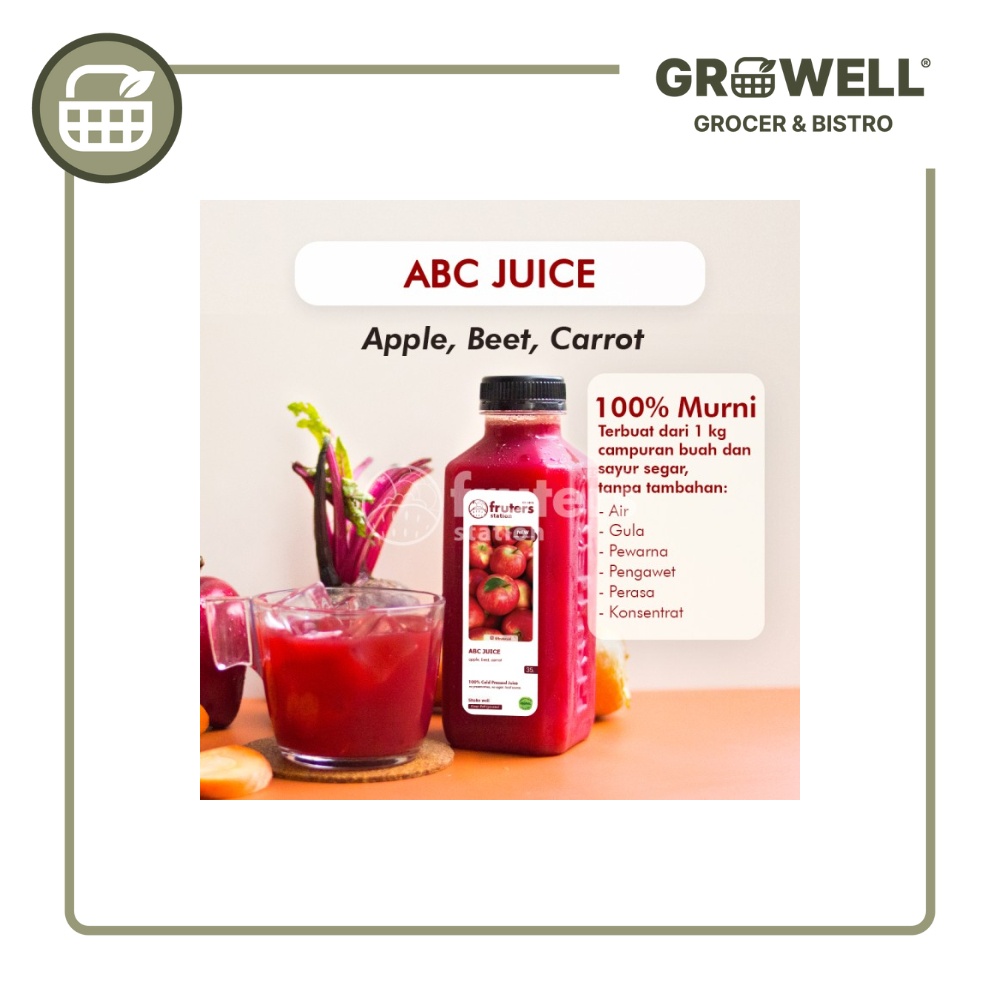 

FRUTERS COLD PRESSED ABC JUICE 355ML