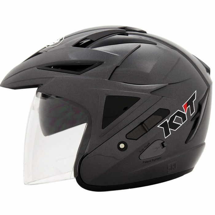 Helm Kyt Scorpion King R Solid Gunmetal