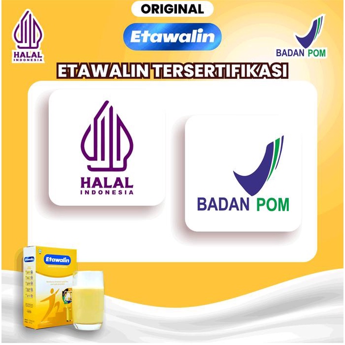 

BARANG TERLARIS Etawalin Official Original Susu Bubuk Kambing Etawa 5 Box Bantu Masalah Nyeri Sendi