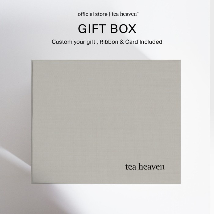 

Exclusive Gift Box Tea Heaven Hpers Teh
