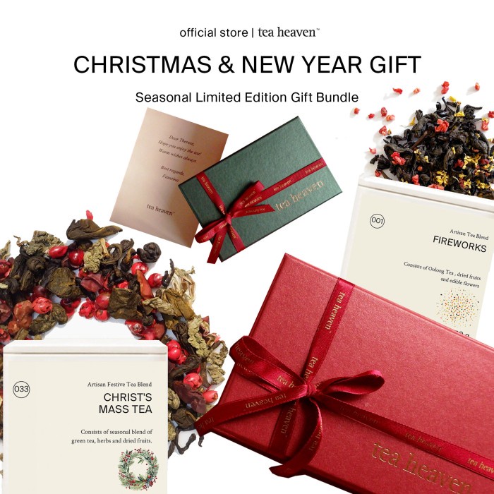 

Chrimas & New Year Hpers Giftbox Set Tea Heaven Signature