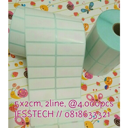 

pintar- STIKER LABEL BARCODE 5X2 Cm