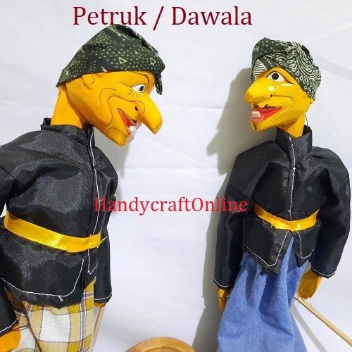 Dawala Petruk Wang Golek Ku Tinggi 35 Cm Mengangguk