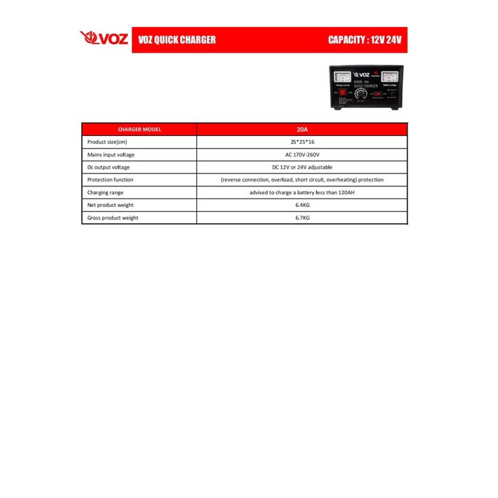 VOZ CHARGER AKI 20A CHARGER AKI MOBIL CHARGER AKI KERING