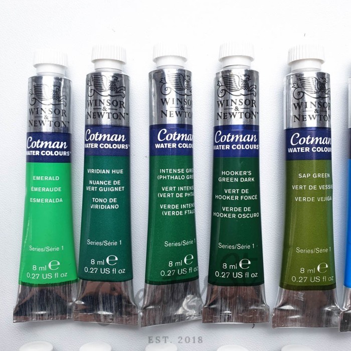 

pintar- Winsor & Newton Cotman Watercolour 8ml Tube Cat Air - Part 1