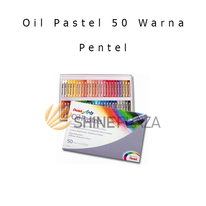 

pintar- Crayon Pentel 50 Warna - Oil Pastels Pentel 50 Color