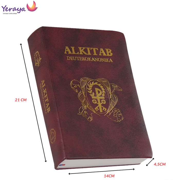 

Alkitab Katolik Deuterokanonika XL Edisi Huruf Besar Two Tone TB2 062