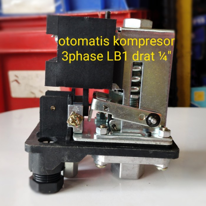 otomatis kompresor 3 phase lubang 1 pressure switch compresor 3 phase
