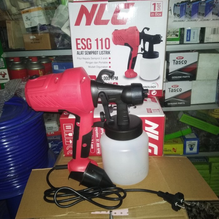 spray gun elektrik / electric spray gun NLG ESG 110