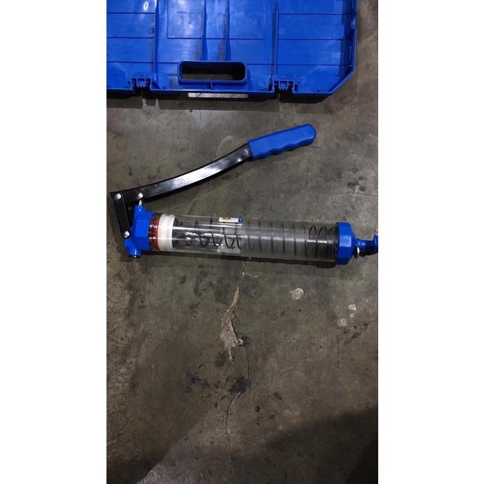 Tembakan grease Grease gun 600cc tabung clear transparan