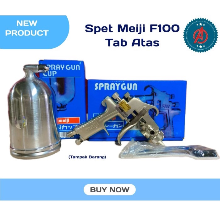 Spray Gun/ Spet Cat Meiji F100 tabung atas