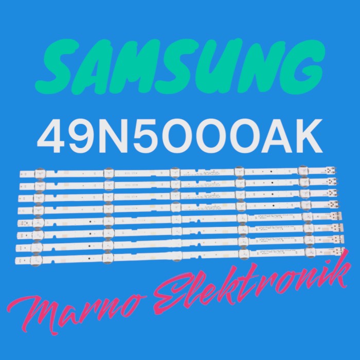 READY STOK BACKLIGHT SAMSUNG UA49N5000AK BL UA 49N5000AK UA 49N5000 AK UA49N5000