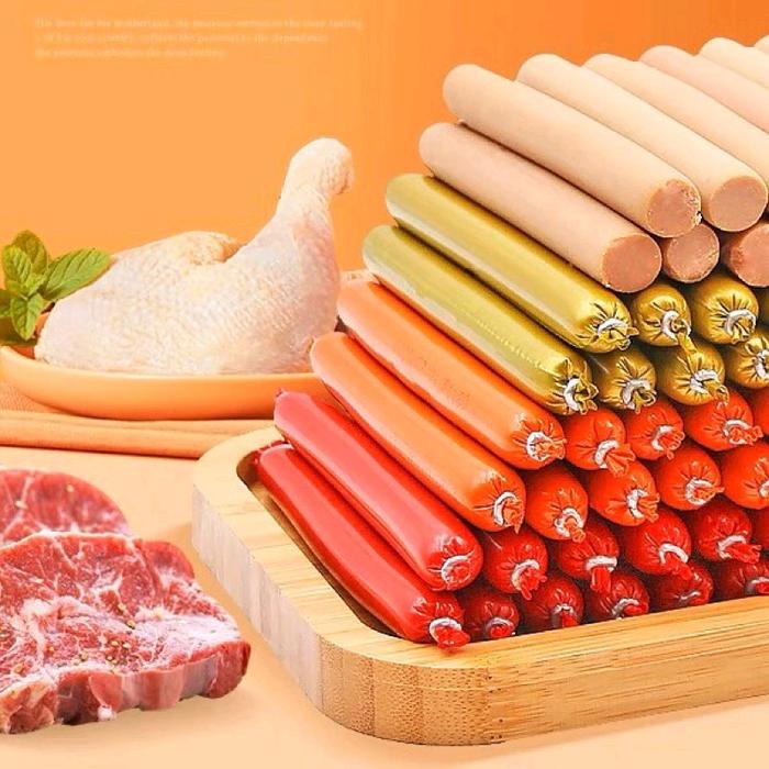 

OBRAL 5pcs Sosis Makanan Ringan Kucing Anjing Banyak Rasa Bergizi Aerizoo NX988