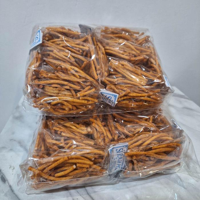 

NEW Sistik Stik Pedas Cemilan Makanan Jajanan Ringan Oleh-oleh Si Raja Pelem 1 Pak Isi 20 Bungkus