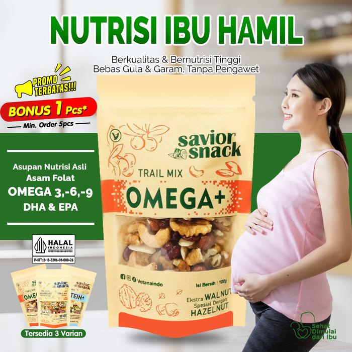 

GRATIS ONGKIR Cemilan Sehat Bumil Trail Mix Superfood Savior Snack Omega+ Makanan Ringan Enak