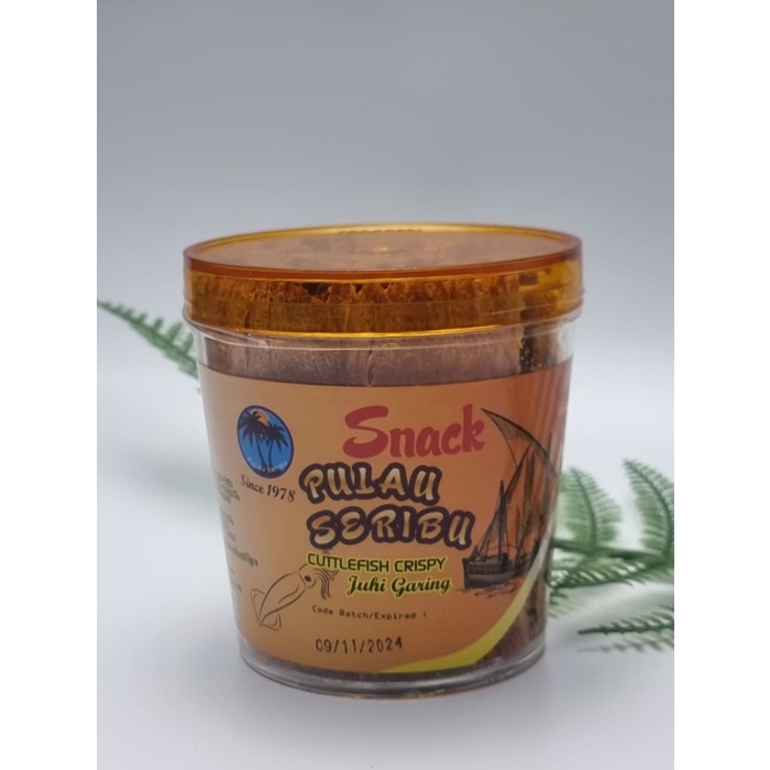 

PROMO SPECIAL SNACK JUHI PULAU SERIBU toples kecil makanan ringan cemilan cumi EJ145