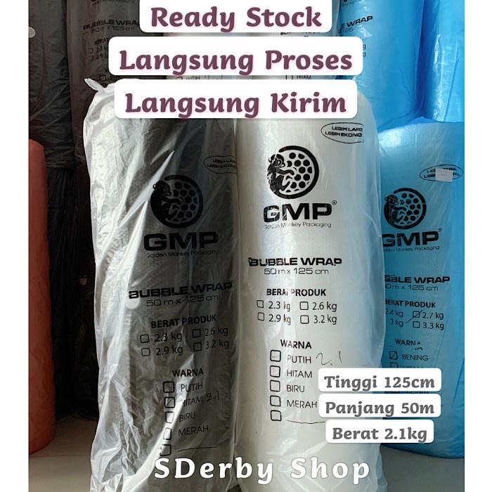 

party- Bubble Wrap Plastik Gelembung Buble Packing 125cm x 50m