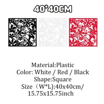 DISKON PVC Board Papan Alat Skat Pembatas Ruangan Aksesoris Dekorasi Dinding