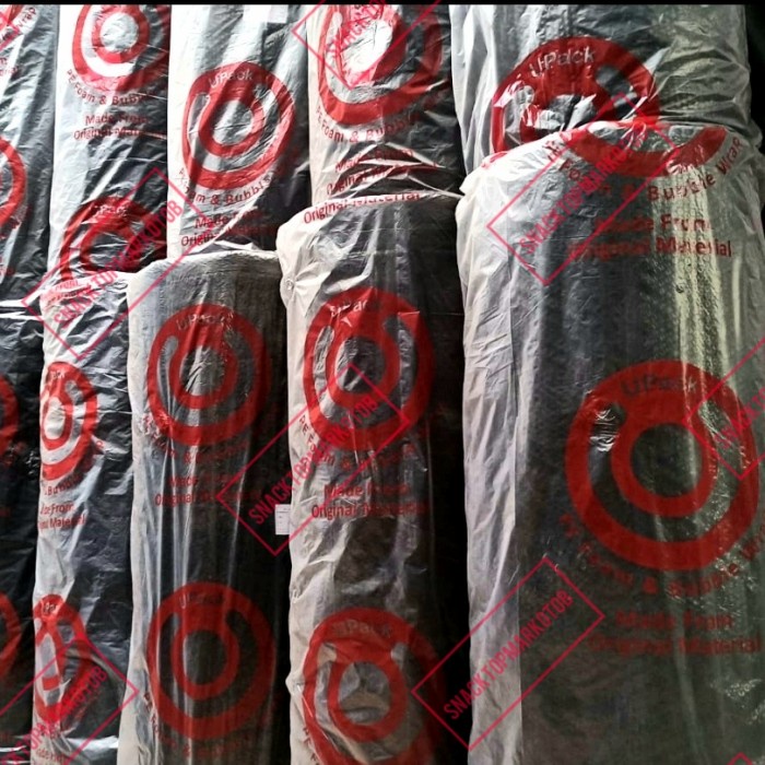 

party- Bubble Wrap Hitam Full 1.25Mx50M Bubblewrap Murah Kokoh Tebal Bandung